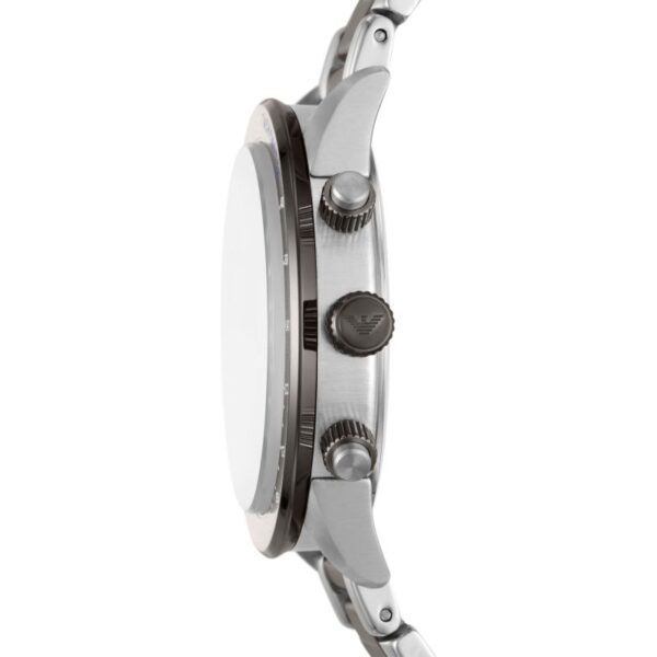 Emporio Armani Men’s Quartz Stainless Steel Grey Dial 43mm Watch AR11391