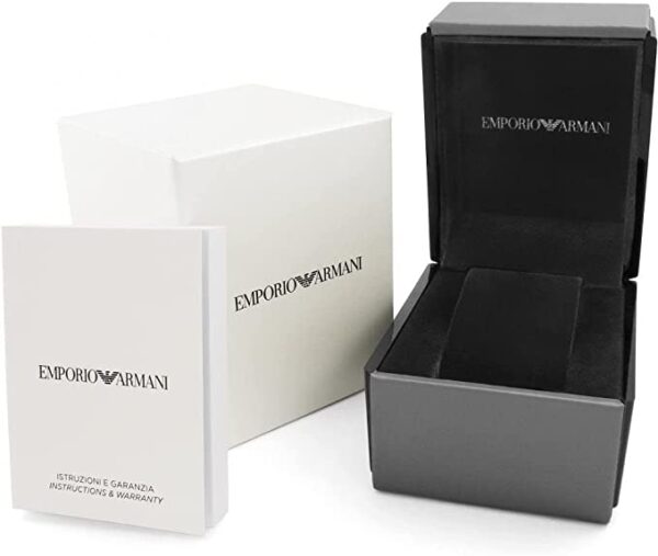Emporio Armani Men’s Quartz Analog Display Stainless Steel Strap 43mm Watch AR11239