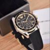 Emporio Armani Men’s Chronograph Quartz Black Silicone Strap 44mm Watch AR80003