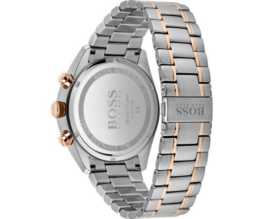 Hugo Boss Men’s Chronograph Stainless Steel Black Dial 44mm Watch 1513819