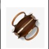 Mercer Medium Logo and Leather Accordion Crossbody Bag