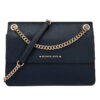 Michael kors navy blue chain bag