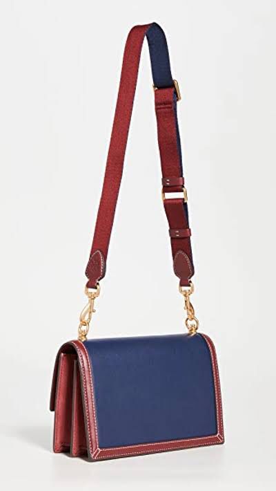 t monogram color block shoulder bag 83046