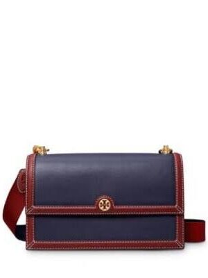 t monogram color block shoulder bag 83046