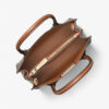 Mercer Medium Logo And Leather Accordion Crossbody Bag
