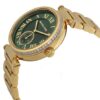 Michael Kors Skylar Emerald Green Dial Gold-Tone Ladies Watch Mk6065