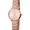 Michael Kors Women’s Quartz Stainless Steel Rose Gold Dial 28mm Watch MK3839