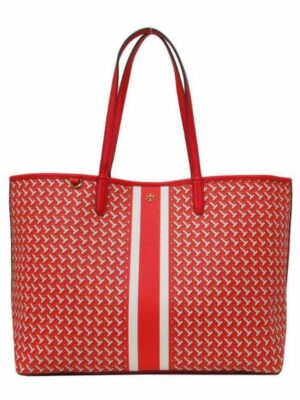Tory Burch T-Zag Tote Red
