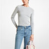 Mercer Medium Logo and Leather Accordion Crossbody Bag