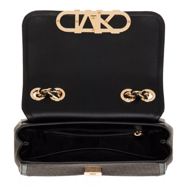 Parker Medium Convertible Chain Shoulder Brown Black