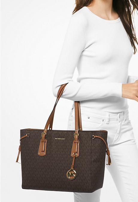 Voyager Medium Logo Tote Bag