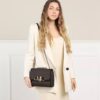 Parker Medium Convertible Chain Shoulder Brown Black