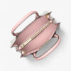 Mercer Medium Logo and Leather Accordion Crossbody Bag