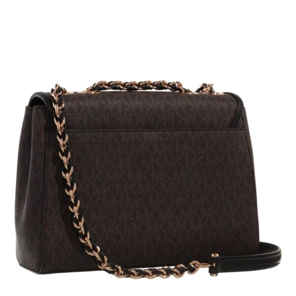 Parker Medium Convertible Chain Shoulder Brown Black