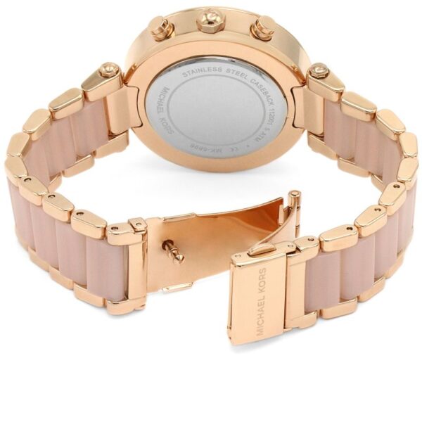 Michael Kors Rose Gold-Tone Parker Watch