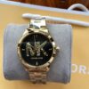 Michael Kors Womens Quartz Runway Gold Watch