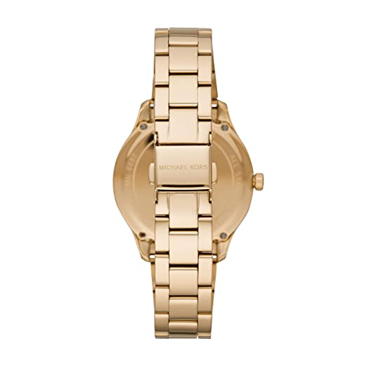 Michael Kors Womens Quartz Runway Gold Watch
