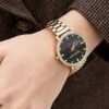 Pyper Three-Hand Gold-Tone Alloy Metal Women's Watch (Model: MK4593)