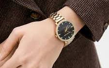 Pyper Three-Hand Gold-Tone Alloy Metal Women's Watch (Model: MK4593)