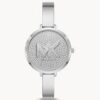 Women's Charley Three-Hand Silver Alloy Watch