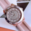 Michael Kors Runway Quartz Rose Gold Crystal Dial Ladies Watch mk6854