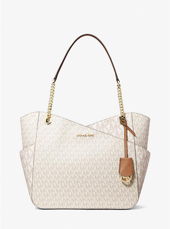 MICHAEL KORS Jet Set Large Logo Shoulder Bag