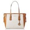 MICHAEL KORS SIGNATURE VOYAGER MULTIFUNCTION TOTE