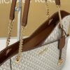 MICHAEL KORS Jet Set Large Logo Shoulder Bag