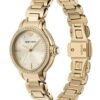 Emporio Armani Mia Crystals Gold Dial Gold Steel Strap Watch for Women - AR11609