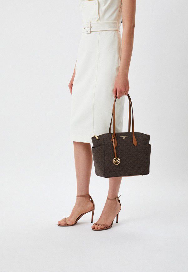 MICHAEL KORS Marilyn Medium Logo Tote Bag