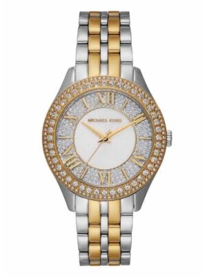 MICHAEL KORS Harlowe Quartz Crystal Silver Dial Ladies Watch