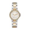 Michael Kors Camille Multifunction Silver Dial Two Tone Steel Strap Watch For Women - MK6982