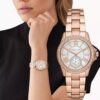 The Michael Kors Mini Everest rose gold tone MK7364