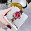 92840eb4-ea69-4a7e-8938-bf2f3bc2566d Michael Kors Lennox Analog Pink Dial Rose Gold Steel Strap Watch For Women - MK7396
