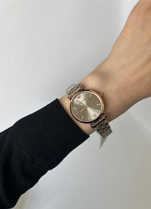 Emporio Armani Ladies Two Tone Watch AR1840 - 32mm