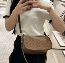 COACH Waverly Signature-print Shoulder Bag in Coated-Canvas