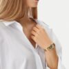 Michael Kors Women's MK Empire Three-Hand Gold-Tone Stainless Steel Watch 22mm