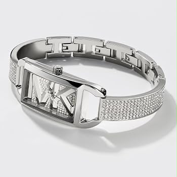 Michael Kors Women's MK Empire Three-Hand Stainless Steel Watch 22mm