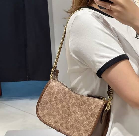 COACH Waverly Signature-print Shoulder Bag in Coated-Canvas