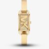 Michael Kors Women's MK Empire Three-Hand Gold-Tone Stainless Steel Watch 22mm