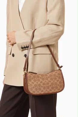 COACH Waverly Signature-print Shoulder Bag in Coated-Canvas