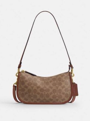 COACH Waverly Signature-print Shoulder Bag in Coated-Canvas